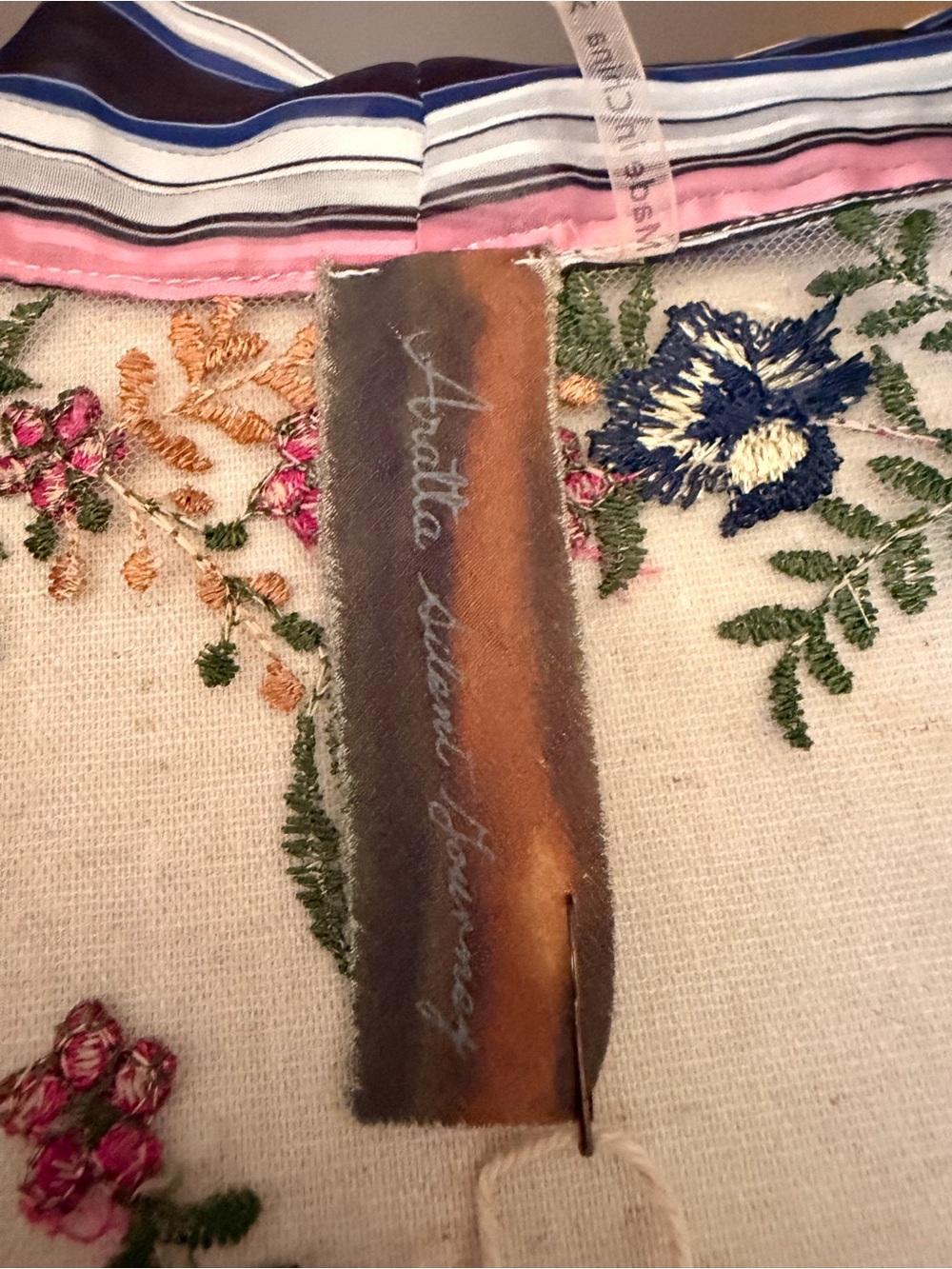 Aratta Embroidered Mesh Duster - Picture 7 of 7